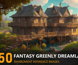 350-Fantasy Greenly Dreamland-4K