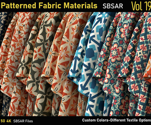 Patterned Fabric Material-Vol19-SBSAR