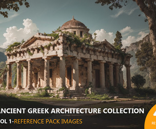 250-Ancient Greek Architecture Collection
