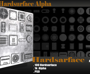 100 Hardsurface Alpha