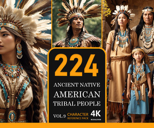 Ancient Native American Tribal People
