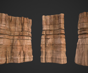 Sandstone Cliff Set