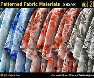 Patterned Fabric Material-Vol21-SBSAR
