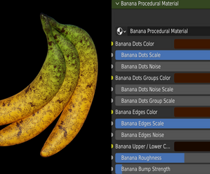 Procedural Banana Material 🍌