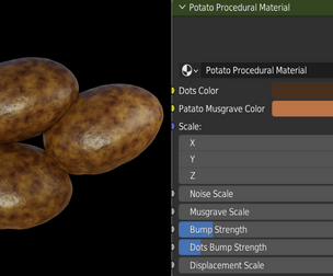 Procedural Potato Material 🥔