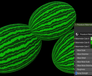 Procedural Watermelon Material 🍉