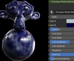 Procedural Marble Material