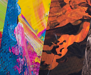 20 Acrylic handpainted textures
