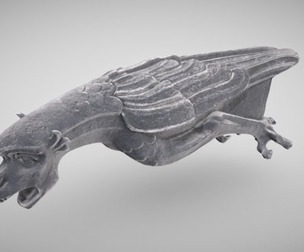 Waterspout Gargoyle "Bennu"