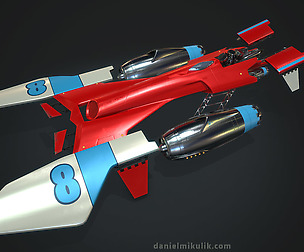 Ms_Racer Low Poly PBR