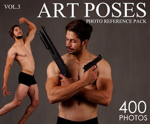 400+ Art Poses Reference Picture Pack