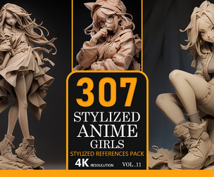 Stylized Anime Girls