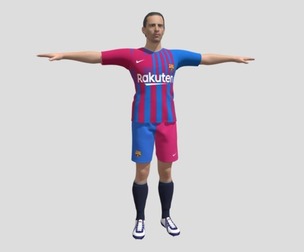 Soccer Player Barcelona
