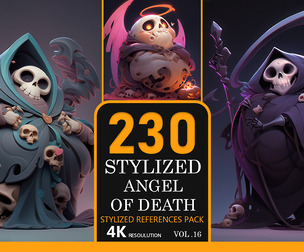 Stylized Angel of Death