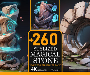 Stylized Magical Stone