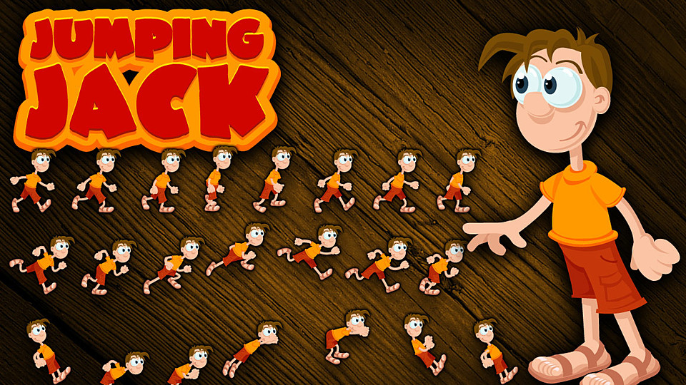 Jumping Jack Game Elements