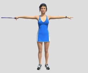 Badminton Player