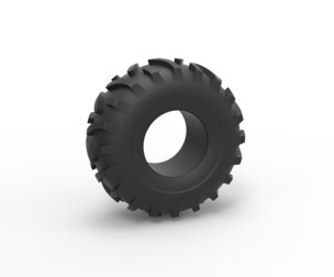 Offroad tire 122 Scale 1:25