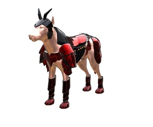 Dog Dark Armor 3D model