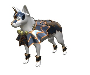 Dog Armor 3D model