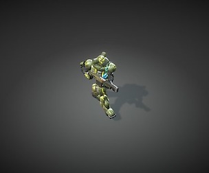 Sci-Fi Human Trooper