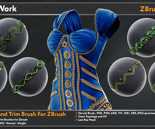 30 BeadWork - IMM Brush and Trim Brush - VOL 01