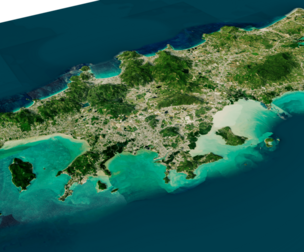 phuket island full 3d model terrain