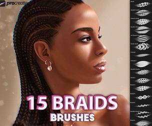 Procreate braids brushes
