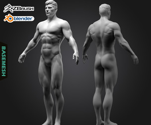 Superhero Base Mesh