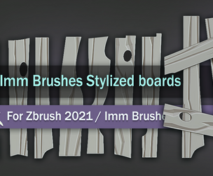 30 Imm Brushes Stylized boards
