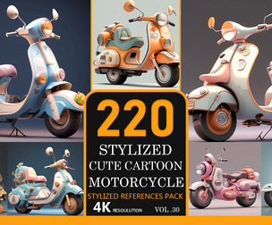 Stylized Cute Cartoon Cars