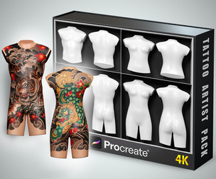 Tattoo Artist Torso Pack
