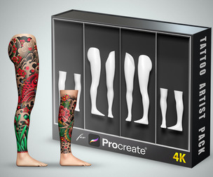 Tattoo Artist Leg Pack