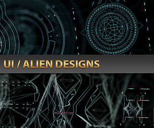 UI / Alien Designs