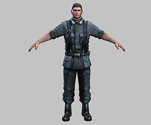 WWII German Soldier II