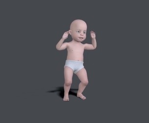 BABY-003 Dancing Animation