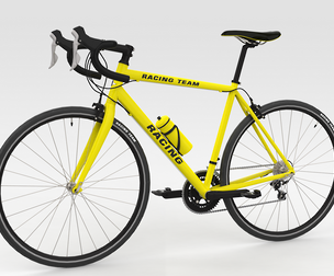 Racing Bicycle - Yellow