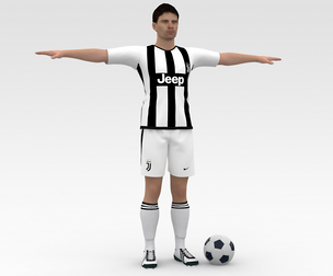 Soccer Player Juventus