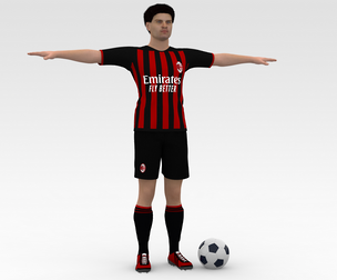 Soccer Player Milan
