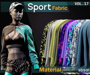 40 Sport fabric Material -SBSAR -VOL 17