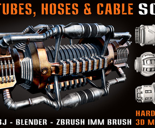 50 Sci-Fi Tubes, Hoses & Cables – vol2