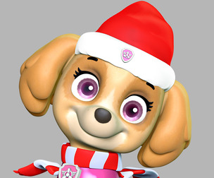 Skye Christmas - Paw Patrol