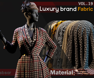65 Luxury brand fabric Material -SBSAR -VOL 19