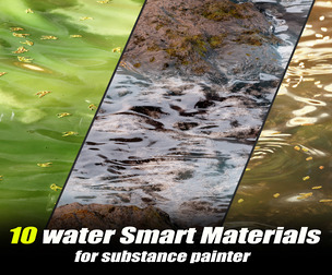 10 Water Smart Materials For Substance Painter