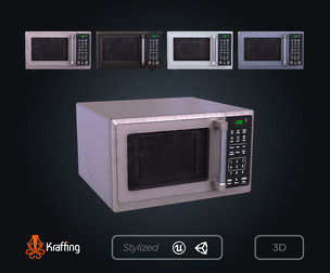 Microwave V2 - Kitchen Appliance – Game Ready