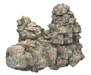 Realistic Mountain Rock Cliff 06