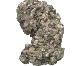 Realistic Mountain Rock Cliff 11