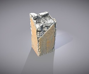 Broken Concrete Pillar