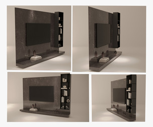 Tv wall