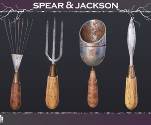 Spear Jackson garden set